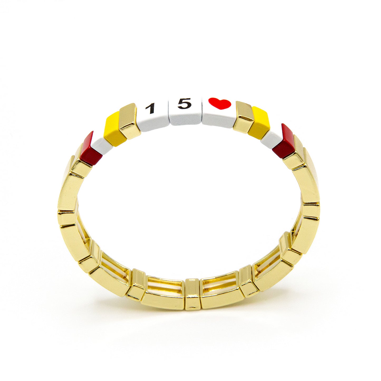 15 Tile Stretch Bracelet Kansas City