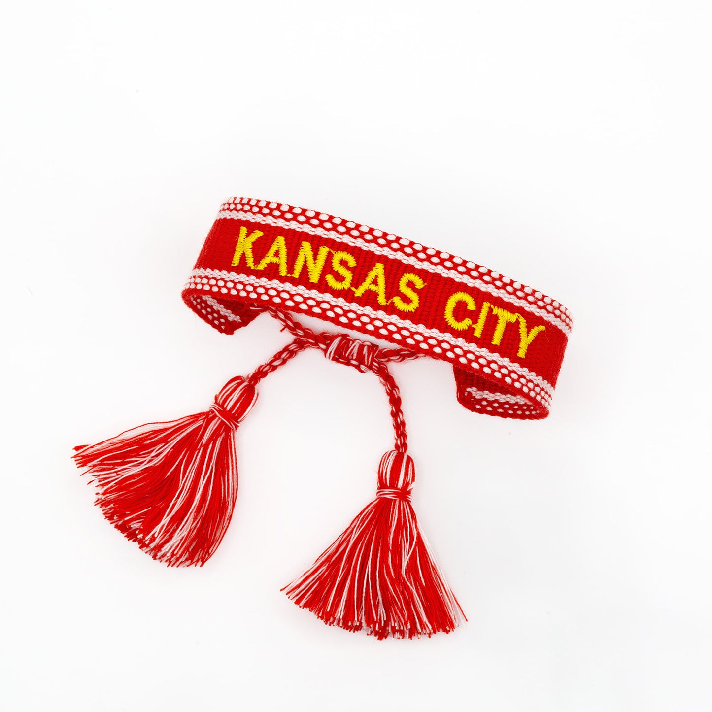 Kansas City Woven Friendship Bracelet