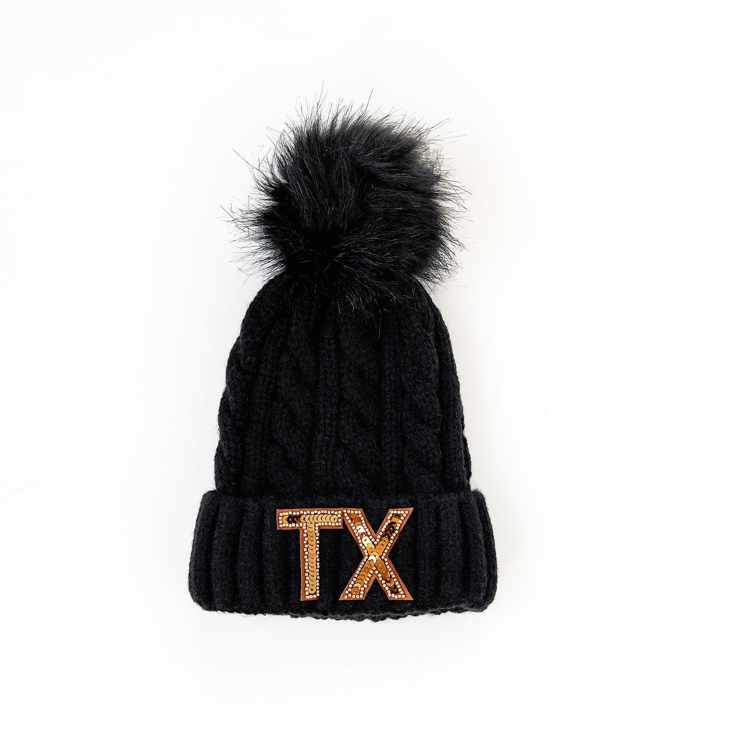 TX Bling Beanie Longhorns
