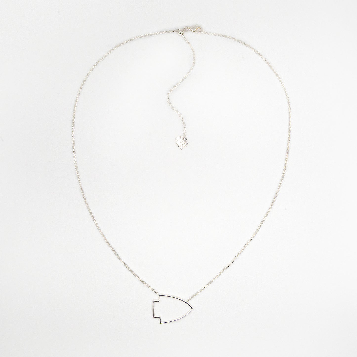 KC Arrowhead Necklace Silver