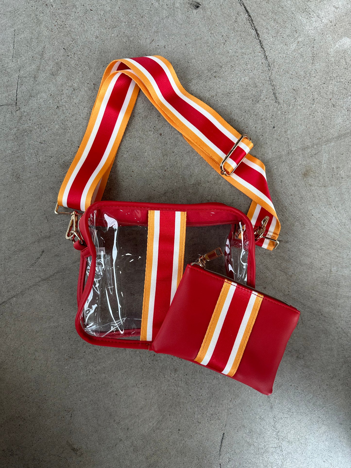 Clear Stadium Bag KC Chiefs
