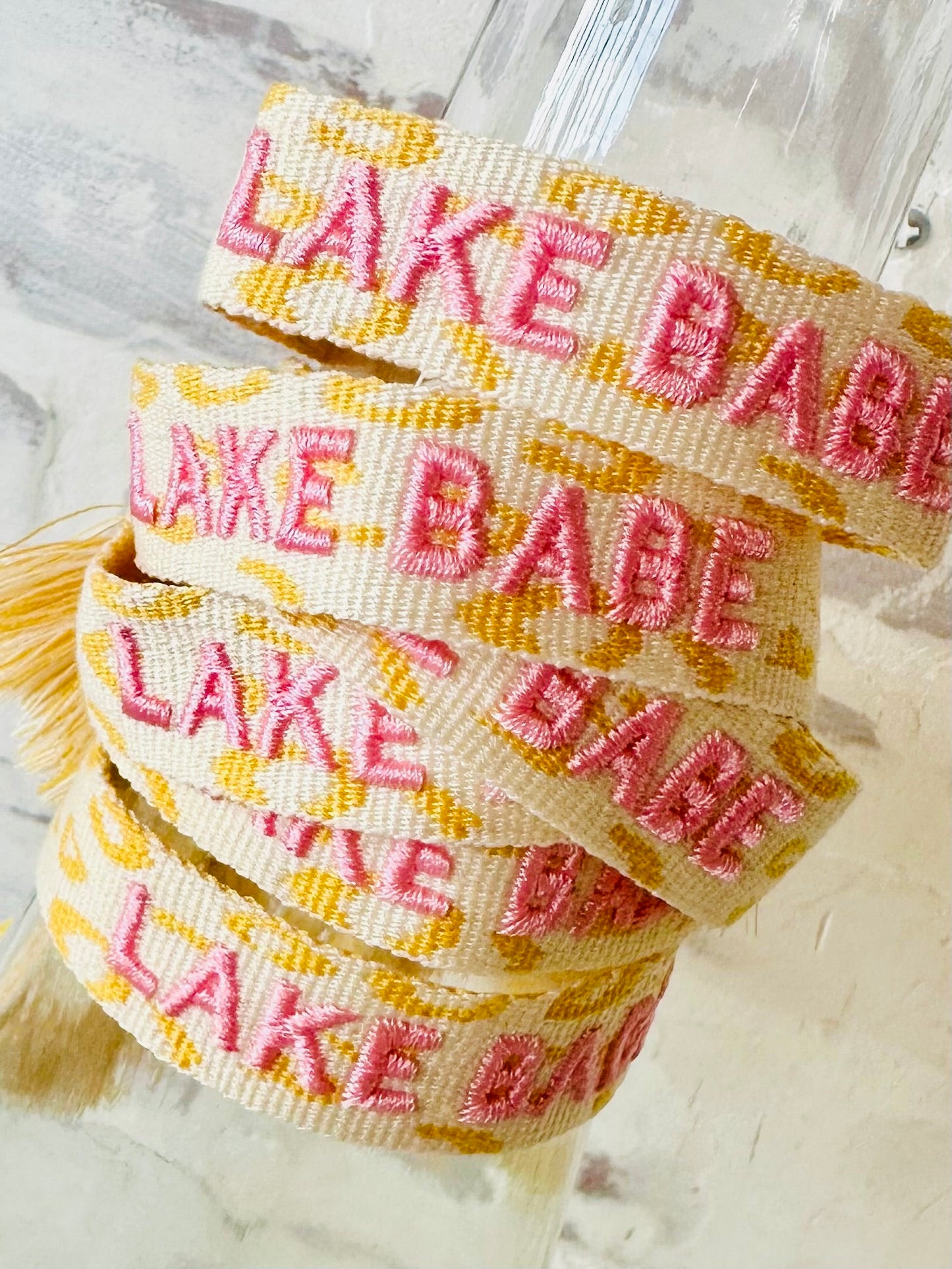 Lake Babe Woven Friendship Bracelet