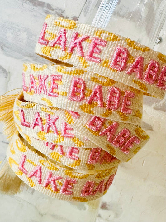 Lake Babe Woven Friendship Bracelet