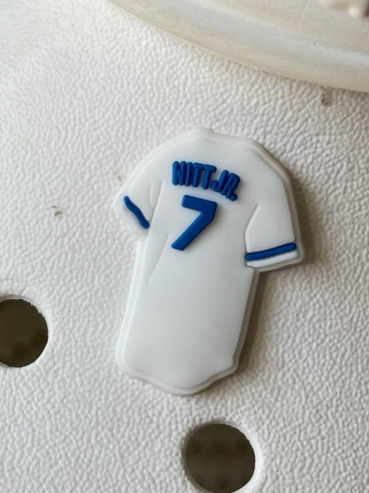 KC Baseball Witt Jr. Jersey Shoe Charm
