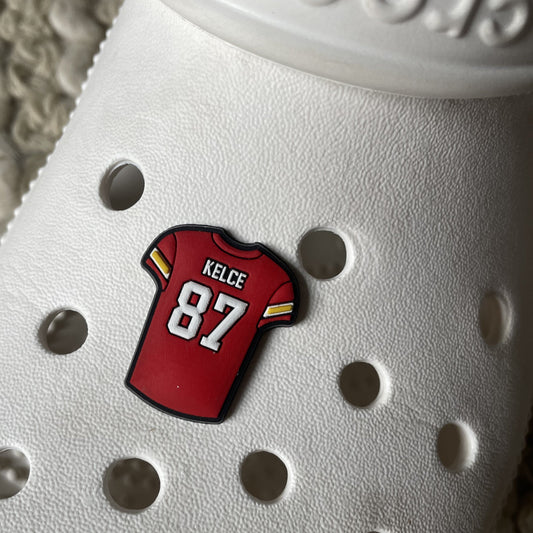 Kelce Jersey Shoe Charm