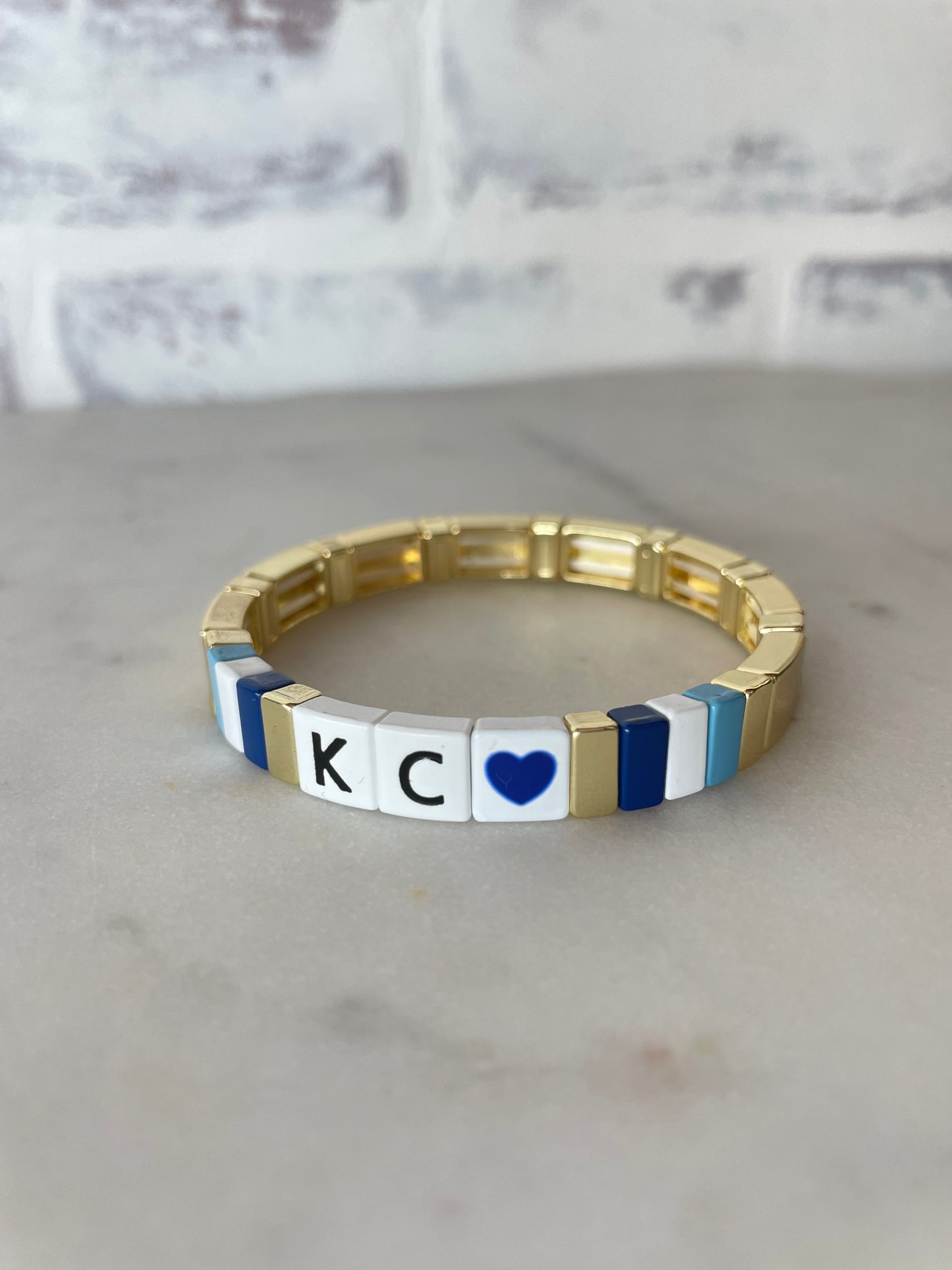 Kansas City Royals Tile Stretch Bracelet